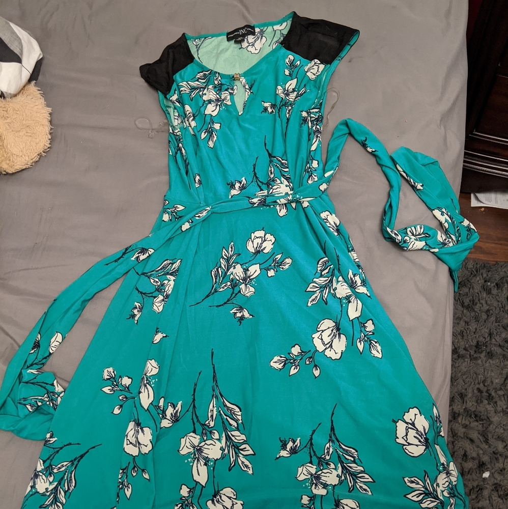 Green dress